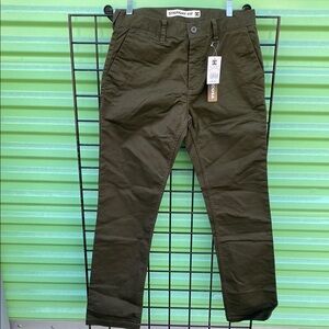 DC Green Chinos Straight Fit Pants